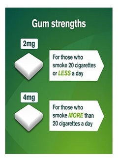 nicorette Gum 2 mg Original Favour Fast Craving Relief 210 Pieces Stop Smoking Aid  - Image 5