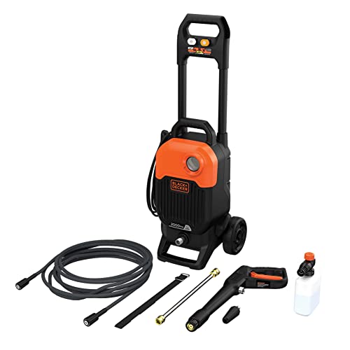 BLACK+DECKER Electric Cold Water Pressure Washer, 2,000 MAX PSI, 1.2 GPM (BEPW2000) - Image 4
