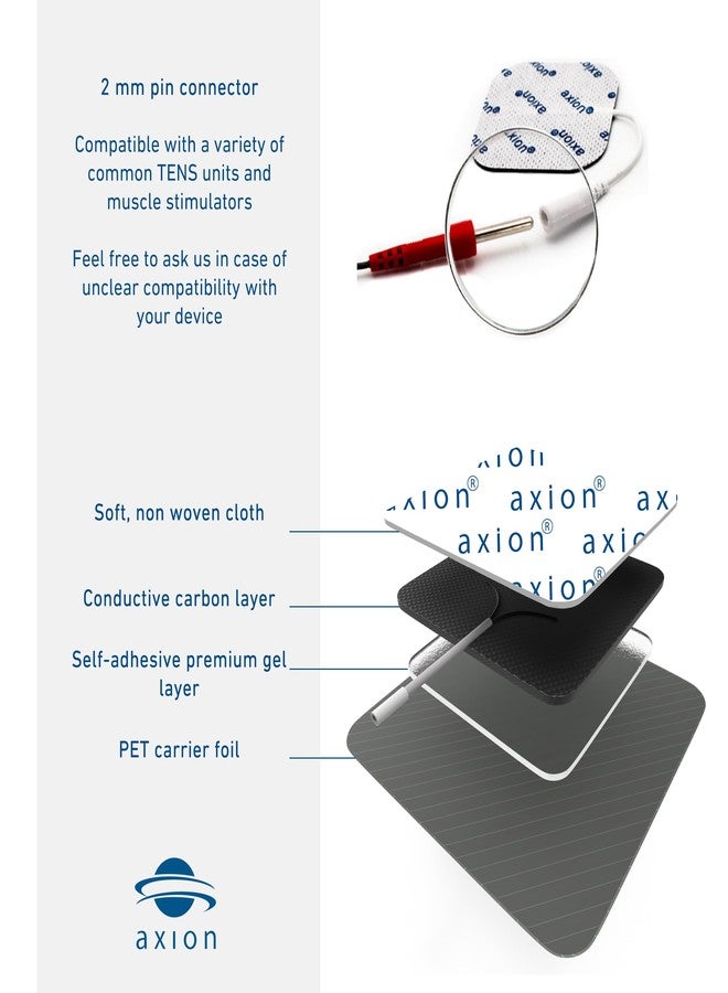 axion - Set of Special Electrodes for the Back (Back - Neck - Shoulder Electrode) - Image 5