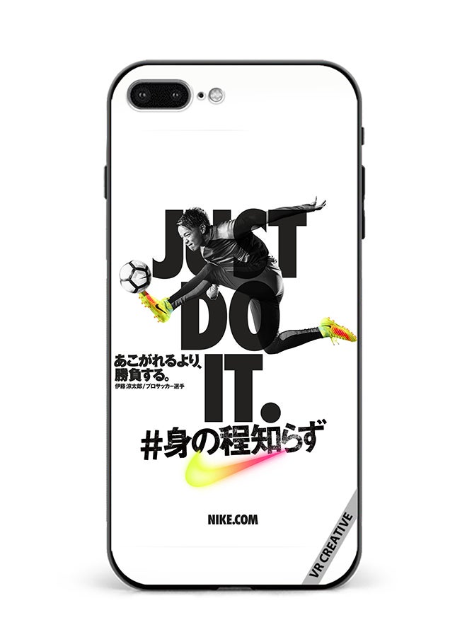 VR CREATIVE Protective Case Cover For Apple iPhone 7 Plus/8 Plus Nike Just Do It Design Multicolour - Image 1