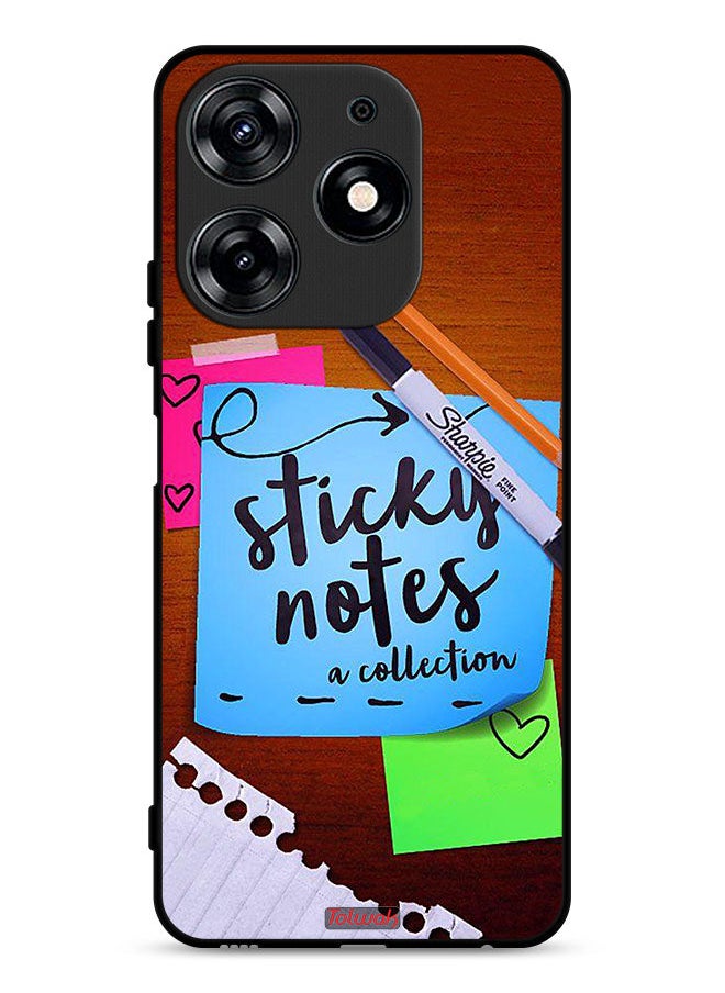 Tolwak Tecno Spark 10 Pro 4G Protective Case Cover Sticky Notes  - Image 1