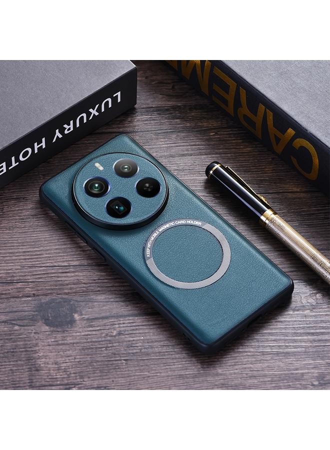 S-TOP Case For Realme 12 Pro PU MagSafe Magnetic Phone Case - Image 1