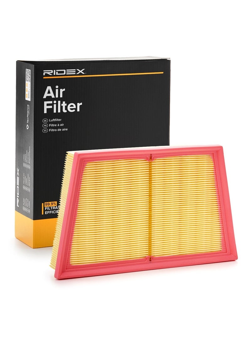 RIDEX - RIDEX - AIR FILTER FOR LAND ROVER / JAGUAR - GJ329601AA / LR071942 / T2H8107 - Image 1