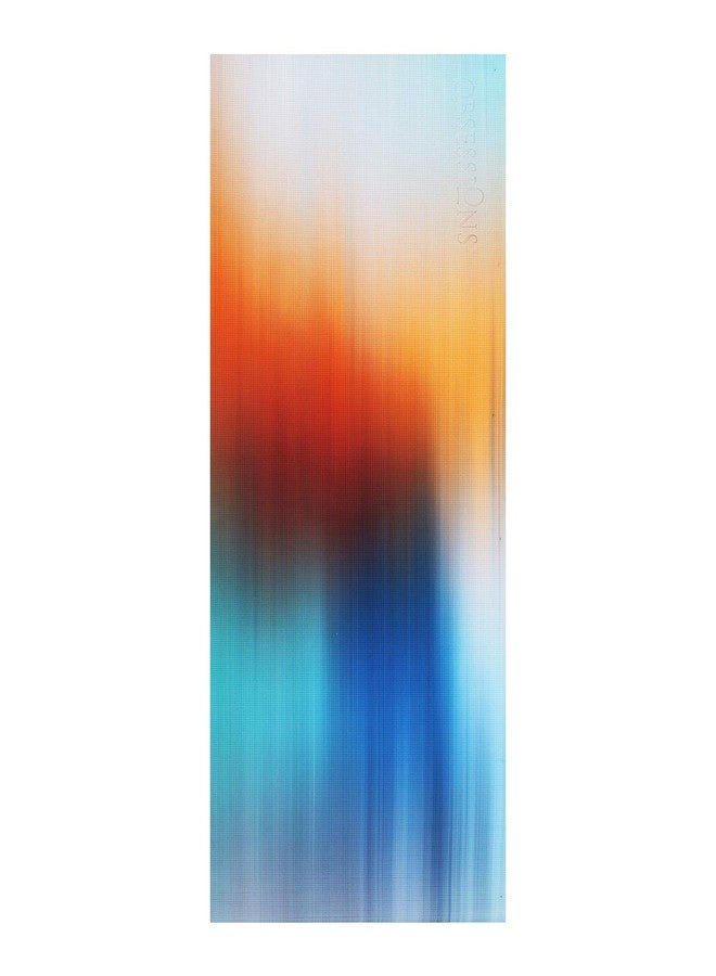 Obsessions Printed Yoga Mat,Anti-Slip Sports Mat, 5mm PVC Exercise Mat with Carrying Strap (W)61 X (L)173(cm)_Multi - Image 1