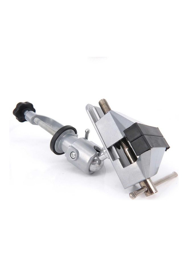 NIBEMINENT Aluminium Alloy Table Vise Clamp Silver  - Image 4