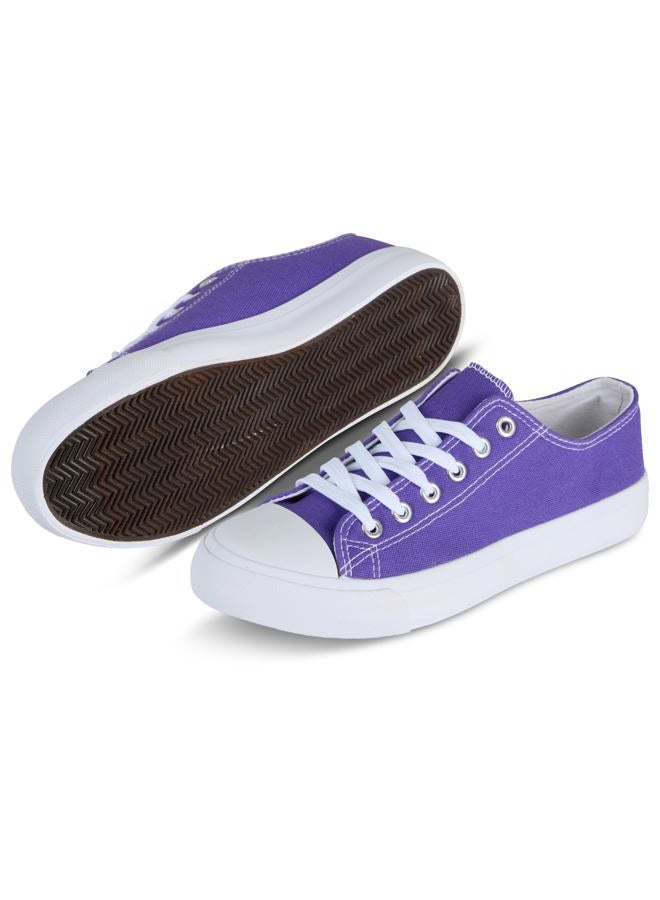 hello basics Sneakers for Women Fashion Sneakers Tennis Shoes Women Sneakers Tenis para Mujeres Womens Canvas Sneakers Women's Sneakers, Purple, 9 Women/9 Men - Image 1