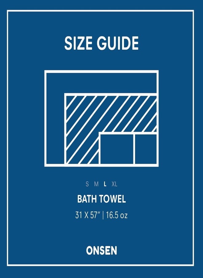ONSEN Supima Waffle Bath Towel - Quick Dry Lightweight Towel for Bathroom - 100% USA-Grown Cotton, Highly Absorbent & Space-Saving - Oatmeal, 31" x 57" - Image 5
