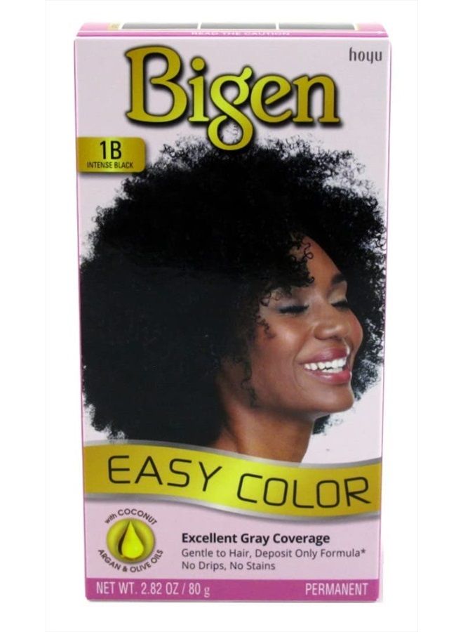 Bigen Easy Color Permanent Hair Dye With Aloe Olive Oil, Intense Black, 2.82 Oz (SG_B0722SMF14_US)  - Image 5