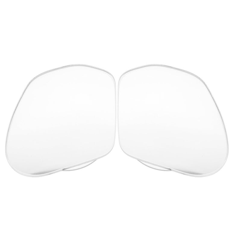 Universal Frameless Convex Car Blind Spot Mirrors with Suction Cups Wide Angle View - Image 2