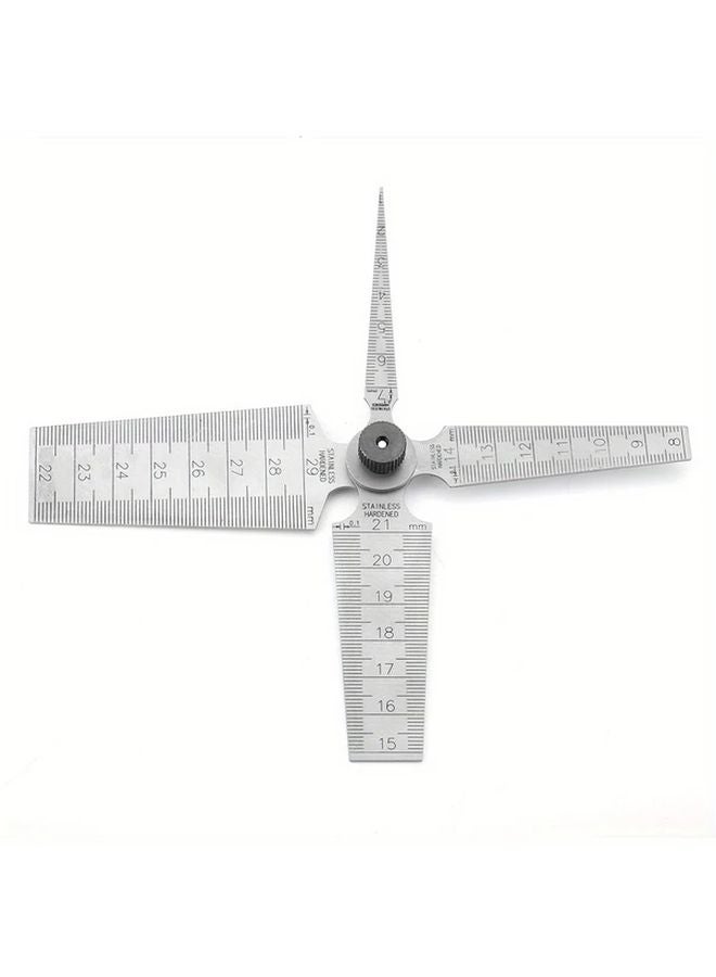4pcs Stainless Steel Taper Feeler Gauge Set Hole Size Measuring Inspection Tool - Image 2