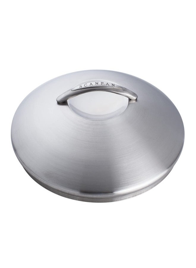 SCANPAN Professional 7 inch Stainless-Steel Lid - Fits Any Pan with Same Diameter - Dishwasher & Oven Safe - Image 1