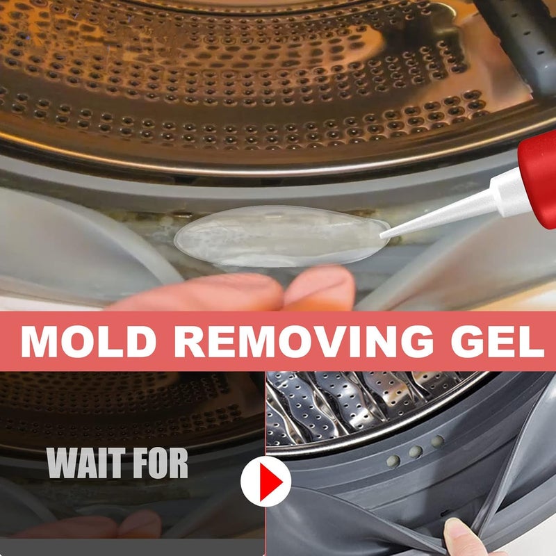 cheekyglo Magic Mold Remover Gel, Household Mold Remover Gel Cleaner, Floor Wall Cleaner Mildew Cleaning Agent Multifunction Cleaning Paste - Image 3
