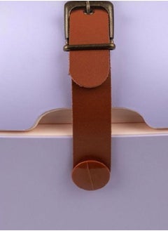 Polarbox Lightweight Durable Cooler Box with Adjustable Leather Strap Lilac and Yellow 20 L 8436582992129  - Image 4