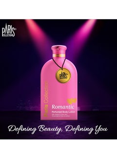 Paris Collection Romantic Perfume Body Lotion Unisex 400ml  - Image 4