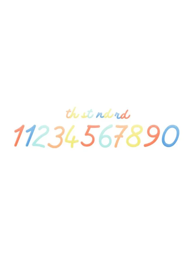 Meri Meri Rainbow Happy Birthday Garland