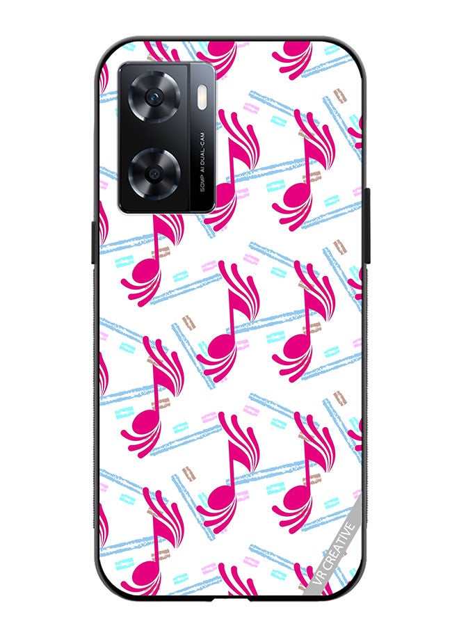 VR CREATIVE Protective Case Cover For OnePlus Nord N20 SE Music Pattern Design Multicolour - Image 1