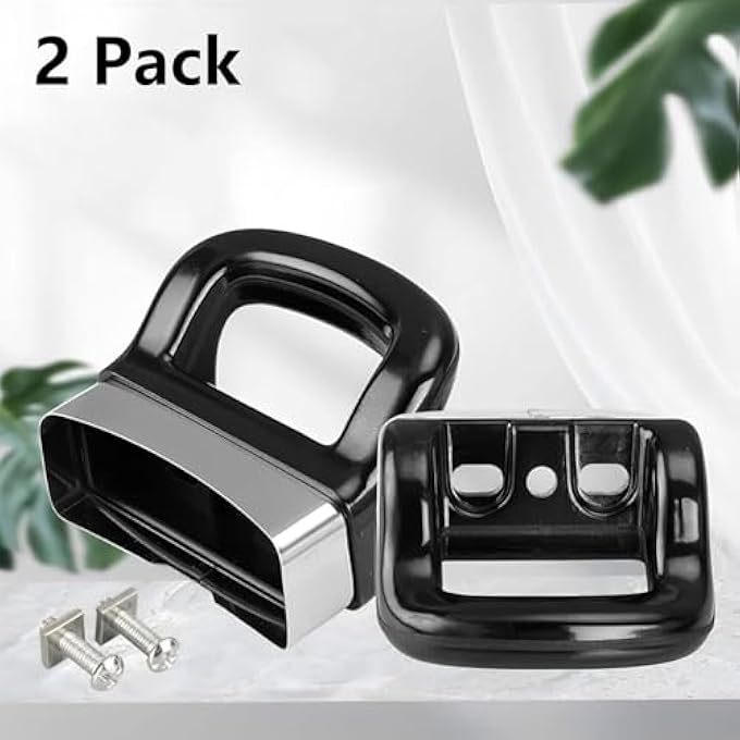 ريحني قطعتان من المقابض الجانبية القصيرة البديلة لمقابض معدنية عالمية للمقالي وأدوات المطبخ المنزلية - Image 2