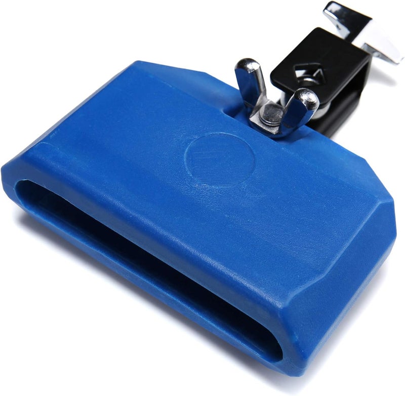 TDOCK Jam Block, Blue Musical Percussion Block, Latin Drum Instrument, Plastic - Image 1