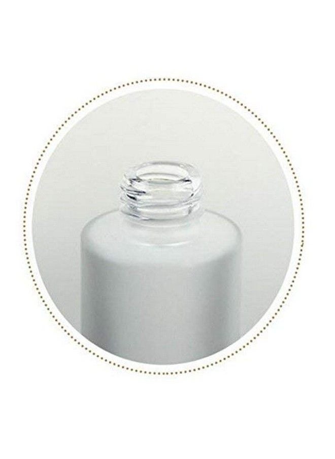 Happyupcity 3Pcs 60Ml/2Oz Empty Clear Frosted Glass Lotions Bottle With Pump Head And Bamboo Lid Refillable Makeup Cosmetic Emulsion Essence Vials Dispenser Containers For Cream Lotion Shampoo Gel Toiletries  - Image 5
