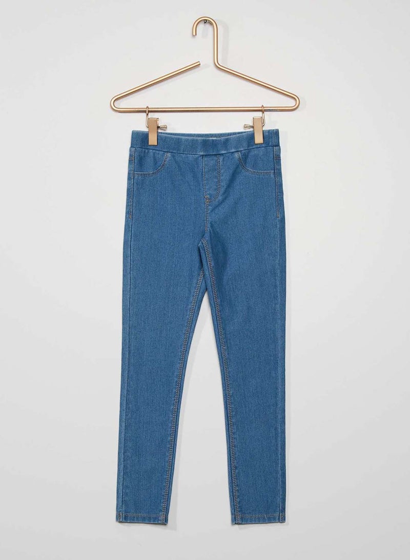 Kiabi stretch-jeggings-blue-2 - Image 1