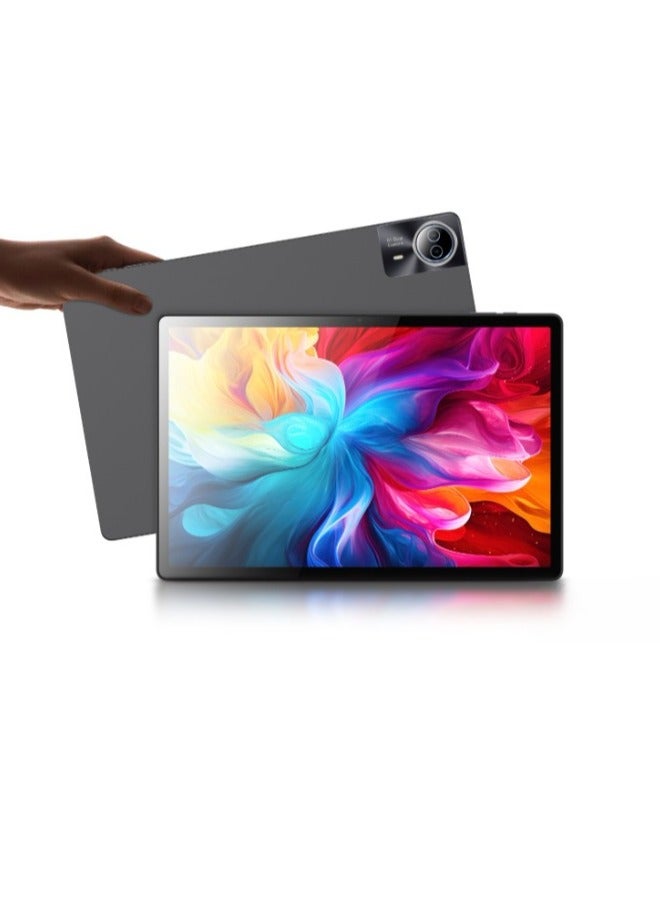 AROAQ A140 Smart Tablet, 6GB RAM 256GB ROM Android Tablet, Long Battery Life Dual Cameras Touch Pad, Portable And Durable Study Tablet For Kids And Adults, (1pc, Grey, With Leather Case) - Image 2