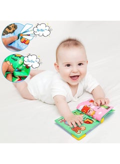 Baby Sensory Book Toys - High Contrast Soft Books Toy for Newborn Crinkle Cloth Book First Gift Babies Early Development Bath Book Toys for Infants 0 3 6 12 Months - pzsku/ZA73DED2F0F17ED434C55Z/45/_/1698399247/fd954041-e34f-4227-924d-b71117bea4ef