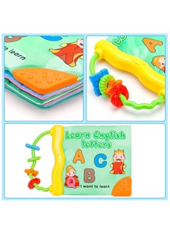 Baby Sensory Book Toys - High Contrast Soft Books Toy for Newborn Crinkle Cloth Book First Gift Babies Early Development Bath Book Toys for Infants 0 3 6 12 Months - pzsku/ZA73DED2F0F17ED434C55Z/45/_/1698399249/baf06563-cf80-4ebf-995f-956d2ed8fbd6