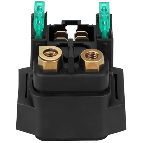Yerbay Starter Solenoid Relay for Yamaha YFM350 660 250 400 450 700 Yamaha r1 vstar 1100 Raptor Grizzly Bruin Kodiak Big Bear Wolverine YXR450 YXR660 Rhino YFM250 Bear Tracker - Image 1