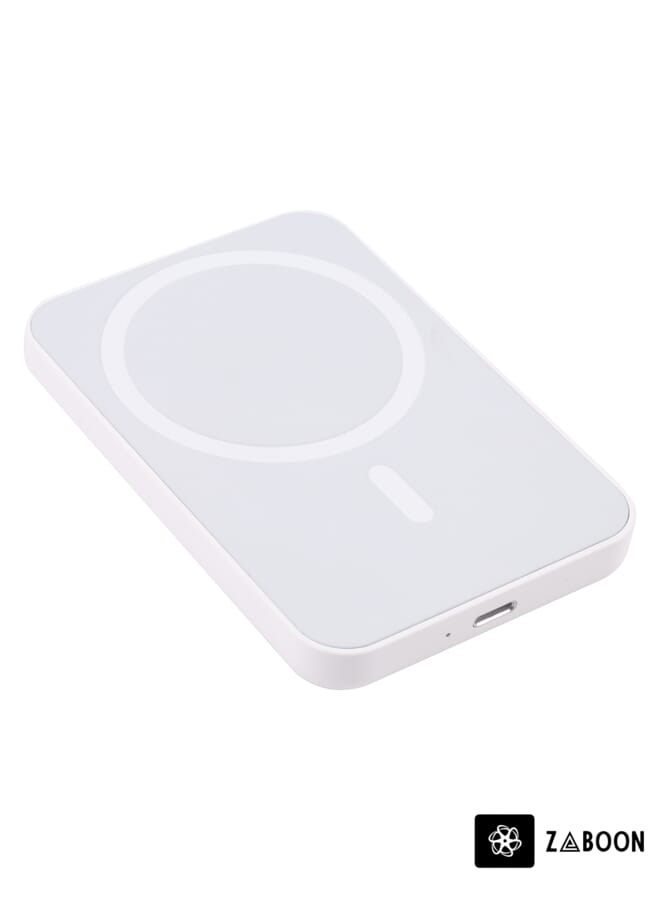 Zaboon 5 in 1 Data Cable + Travel Charger + Wired / Wireless MagSafe Magnetic Wireless Charger + MagSafe Magnetic  Digital Gift Box Set Protective Case Cover For iPhone 13, US Plug - Image 4