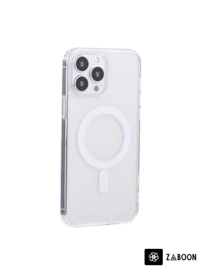 Zaboon 5 in 1 Data Cable + Travel Charger + Wired / Wireless MagSafe Magnetic Wireless Charger + MagSafe Magnetic  Digital Gift Box Set Protective Case Cover For iPhone 13, US Plug - Image 3