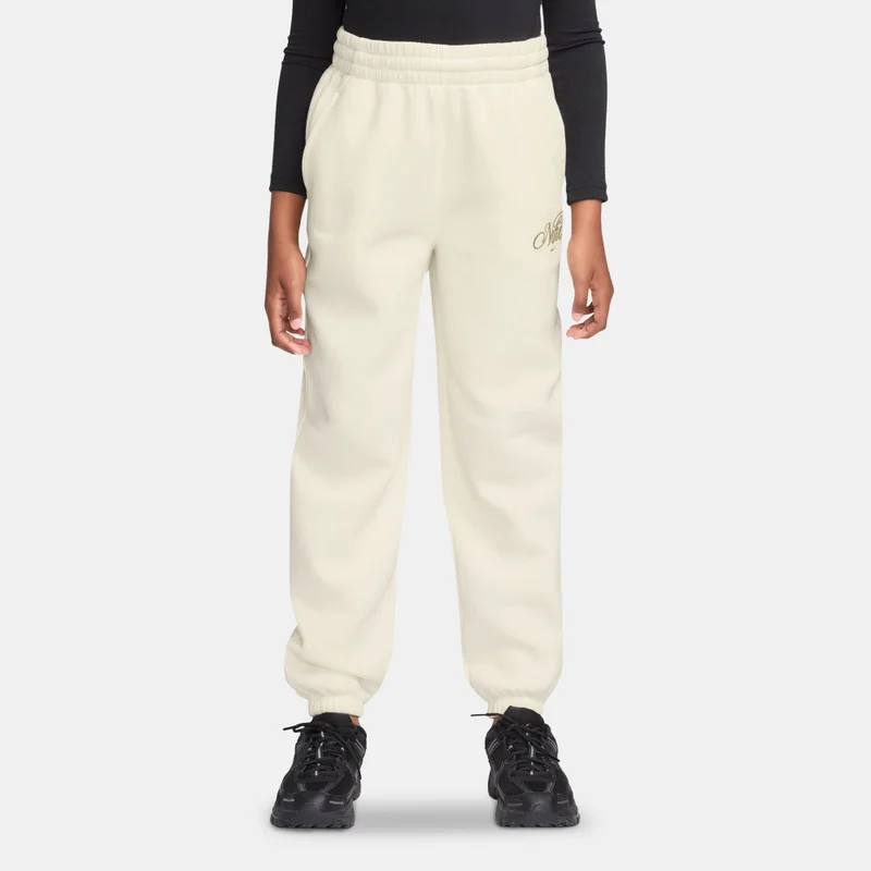 نايكي Kids' Sportswear Club Graphic Pants (Older Kids)