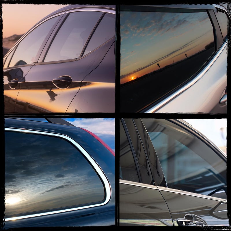 TOYOCO 20% VLT Ceramic Car Window Tint - (20in * 20ft) Windows Privacy Films, 99% Blocks UV & 95% IR Ray, Glare Reduction Blackout Window Film Auto Car Windshield Sun Shade Roll - Image 5