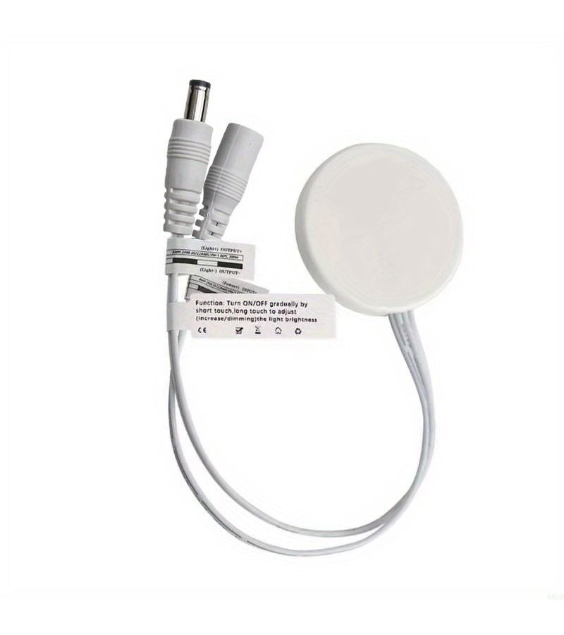 White Touch Switch For LED Light Strips DC 5-24V 30mm Partition Home Decor Atmospheric Lighting - Image 2