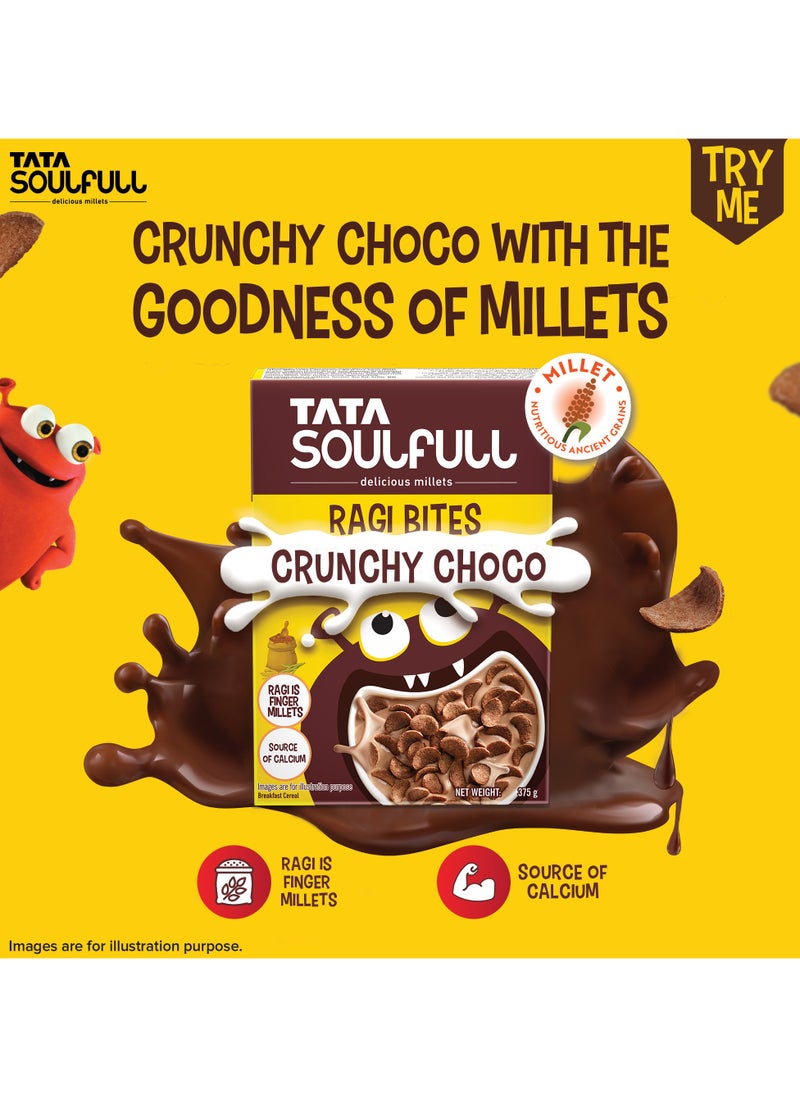 Tata Soulfull Ragi Bites Crunchy Choco 375g  - Image 3