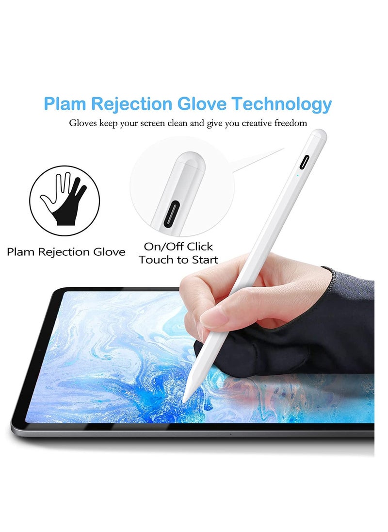 Facehub47 - Stylus Pens for Touch Screens , Tablet Pen Rechargeable Digital Pen Compatible with iPhone, iPad, iPad Pro, Samsung, Lenovo and Other iOS, Android smartphone and Tablet Devices - Image 1