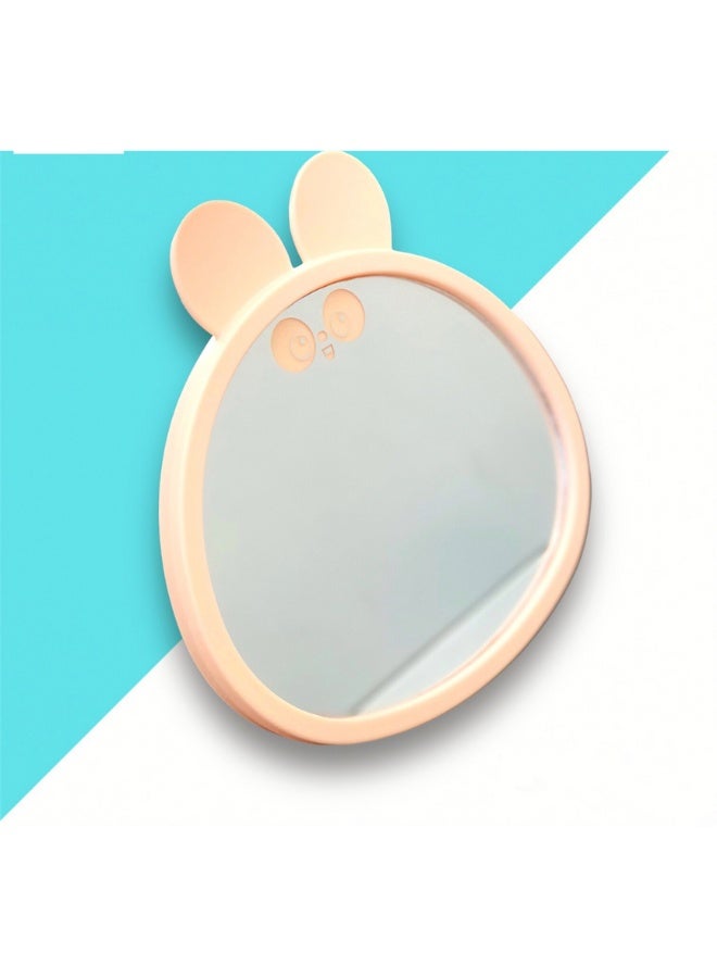 Magnifying Makeup Mirror with Stand – Countertop & Bathroom Vanity Mirror for Dressing Table, Barber & Salon Use, Cartoon Shaped, Natural View Reflection, Portable & Adjustable - Image 2