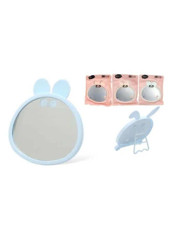 Magnifying Makeup Mirror with Stand – Countertop & Bathroom Vanity Mirror for Dressing Table, Barber & Salon Use, Cartoon Shaped, Natural View Reflection, Portable & Adjustable - Image 5