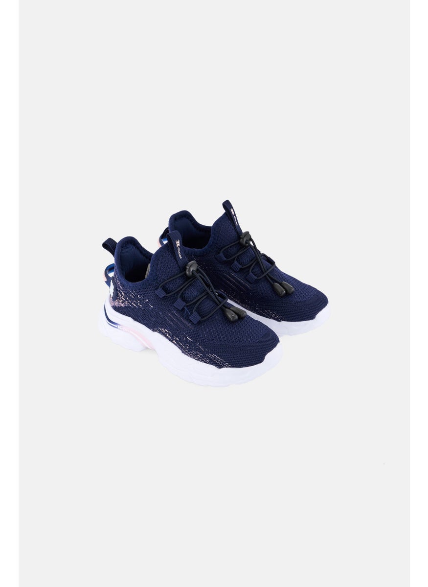 RBX - Kids Girl Slip On Shoes, Navy - Image 1