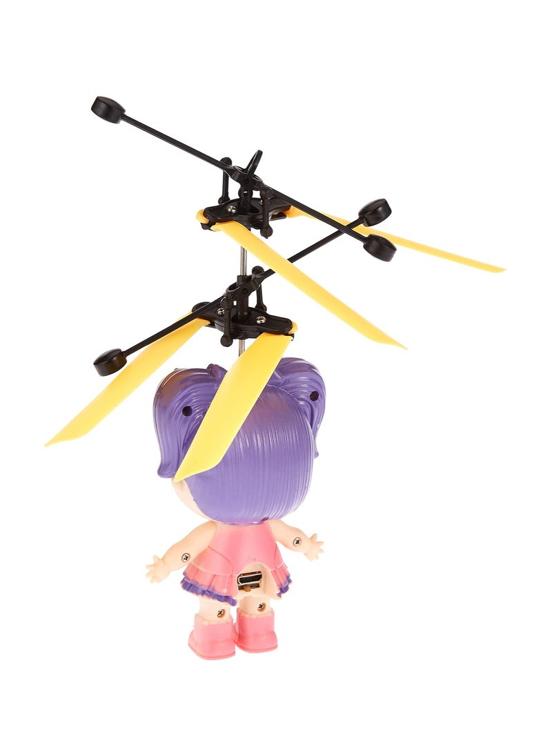 TOY GARDEN Sensor-Controlled Flying Fairy Girl with USB Charger Magical Flying Fairy Toy with Hand Sensor and USB Charging  - Image 2