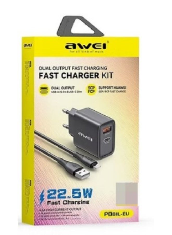 Awei PD81L-EU Lightening Charger - Image 2