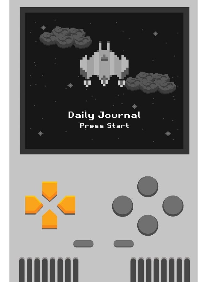 8Bit Daily Planner & Journal: Video Game Themed Journal Planner with Gratitude 120 pages 6x9 for Kids  - Image 1