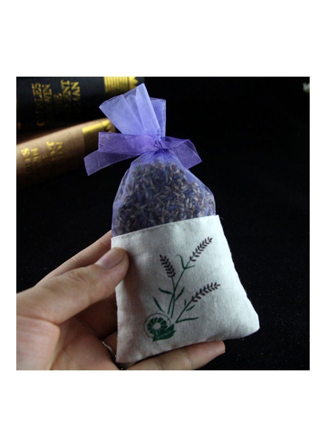Generic - Natural Lavender/Rose Sachet Aromatic Dried Flowers Bags For Living Room, Drawer, Pillow ,Car And Office Multicolour 10x10x10cm - Image 1