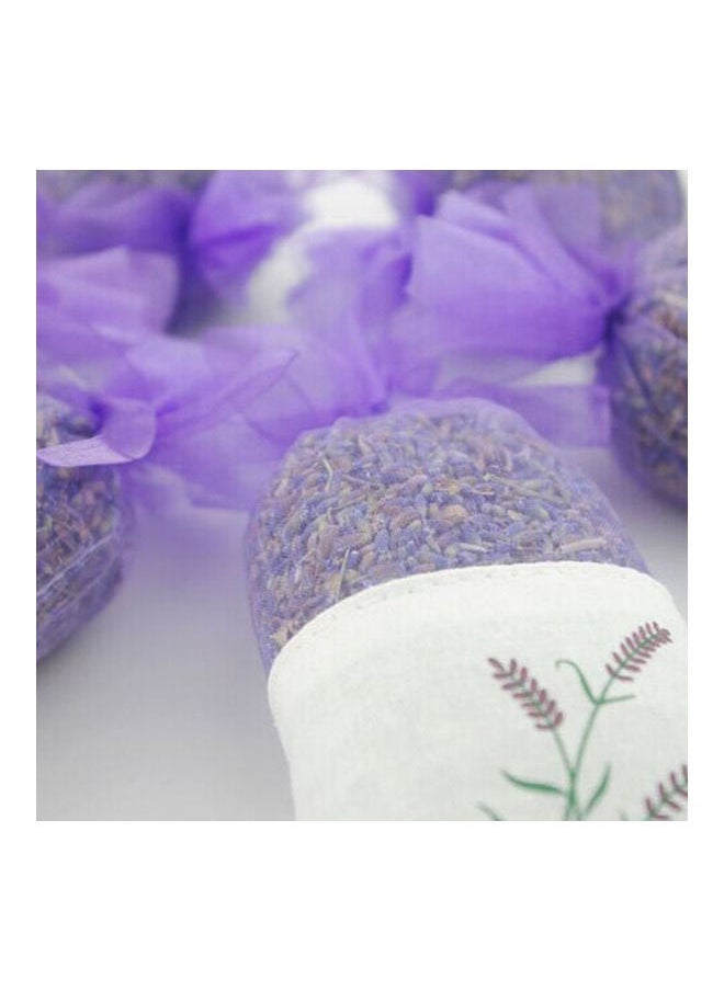Generic - Natural Lavender/Rose Sachet Aromatic Dried Flowers Bags For Living Room, Drawer, Pillow ,Car And Office Multicolour 10x10x10cm - Image 1