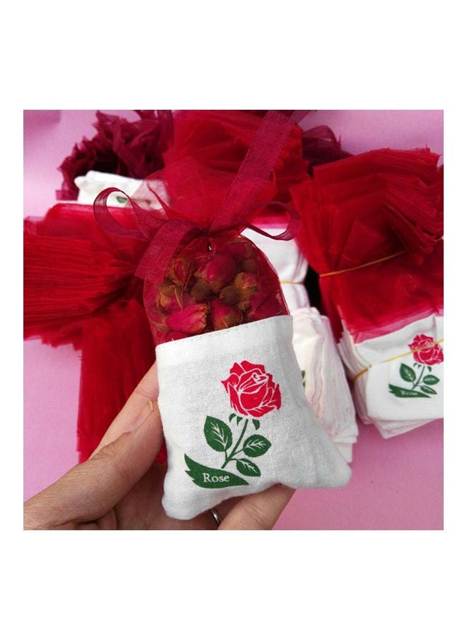 Generic - Natural Lavender/Rose Sachet Aromatic Dried Flowers Bags For Living Room, Drawer, Pillow ,Car And Office Multicolour 10x10x10cm - Image 1