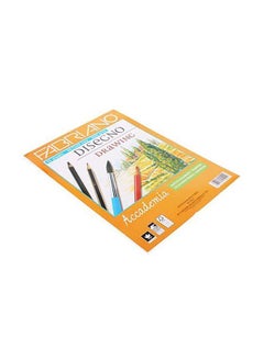 فابريانو اسكتش رسم ناعم غلاف مطبوع 10 ورقة مقاس 27.9x42 سم 