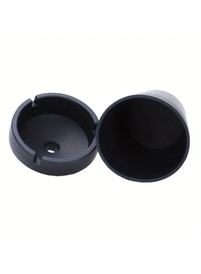 Portable Smokeless Ashtray With Lid 1pc Black For Car Home Office - Image 5