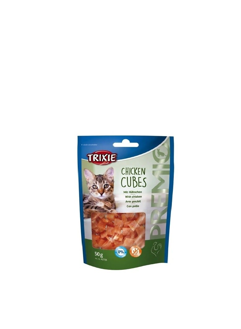 Trixie Premio Chicken Cubes Cat Treats - Image 3