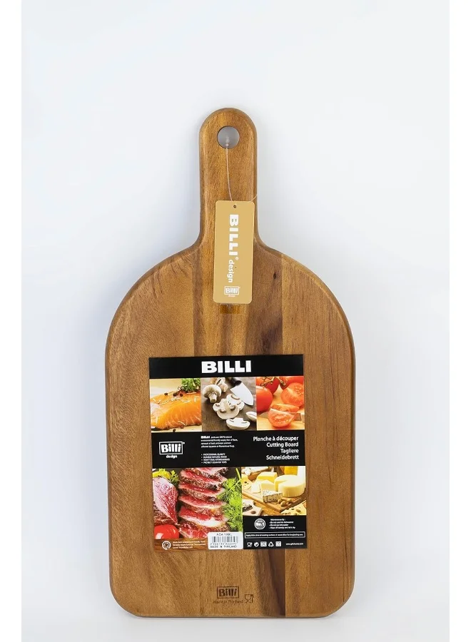 بيلي لوح تقطيع خشبي بيللي أكاسيا مع مقبض
