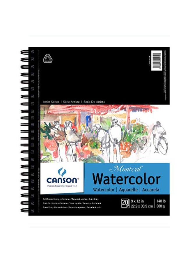 CANSON - Canson Artist Series Watercolor Books, 9" x 12" - 400054498 - Image 1