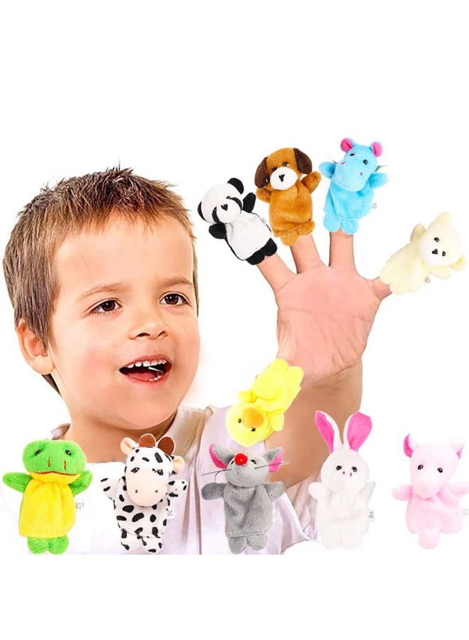 Miaopen 20Pcs Finger Puppets Set - Soft Plush Animals Finger Puppet Toys for Kids, Mini Plush Figures Toy Assortment for Boys & Girls, Party Favors for Shows, Playtime, Schools - Image 5